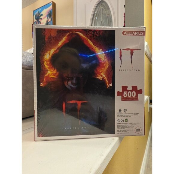 It Chapter Two 500 Piece Puzzle By Aquarius 14" X 19" Age 14+ Officially License - Picture 6 of 6